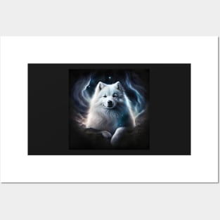 Uplifting Samoyed Posters and Art